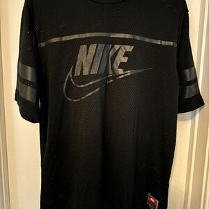 Nike Men's Black Mesh Shirt